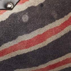 Pre Owned Givenchy Black Glossy Leather Antigona Shopper Tote