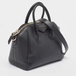 Givenchy Black Leather Mini Antigona Satchel