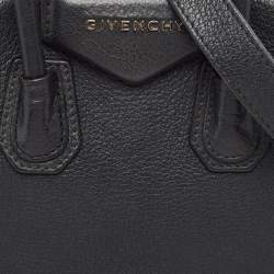 Givenchy Black Leather Mini Antigona Satchel