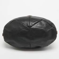 مملوكة مسبقًا Givenchy Black/Beige Leather Side Zip Shoulder Bag