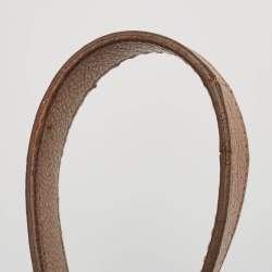 Pre Owned Givenchy Beige Leather Mini Antigona Satchel