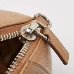 Pre Owned Givenchy Beige Leather Mini Antigona Satchel