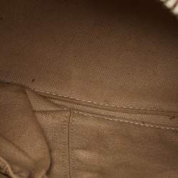 Pre Owned Givenchy Beige Leather Mini Antigona Satchel