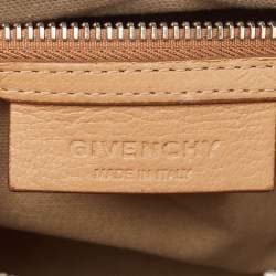 Pre Owned Givenchy Beige Leather Mini Antigona Satchel