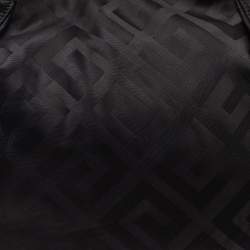 Givenchy Black Monogram Nylon and Leather Hobo