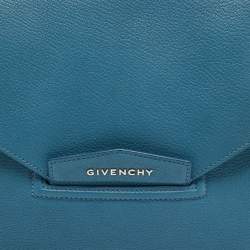 Pre Owned حقيبة كلتش جيفنشي مظروف أنتيغونا جلد أحمر متوسطة