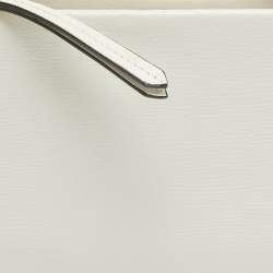 Pre Owned Givenchy White Leather Cross3 Crossbody Bag