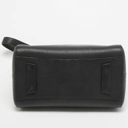 Pre Owned Givenchy Black Leather Small Antigona Satchel