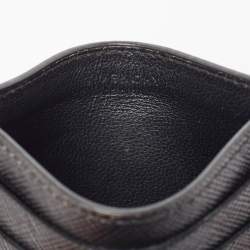 Givenchy Black/White Leather Logo Card Holder 