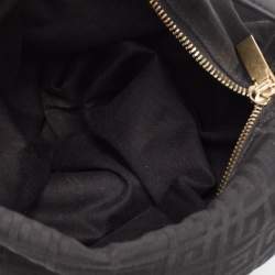 Givenchy Black Monogram Canvas and Leather Bucket Bag