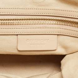 Pre Owned Givenchy Yellow Leather Medium Nightingale Bag