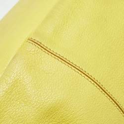 Pre Owned Givenchy Yellow Leather Medium Nightingale Bag
