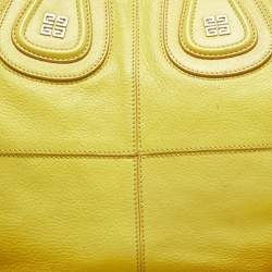 Pre Owned Givenchy Yellow Leather Medium Nightingale Bag