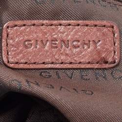 Givenchy Green/Brown Monogram Nylon and Leather Multiple Pocket Hobo