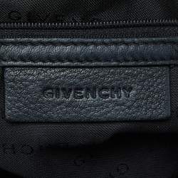 Givenchy Black Monogram Canvas and Leather Bucket Hobo