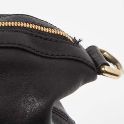 Pre Owned Givenchy Black Leather Medium Nightingale Satchel