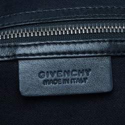 Pre Owned Givenchy Black Leather Medium Nightingale Satchel