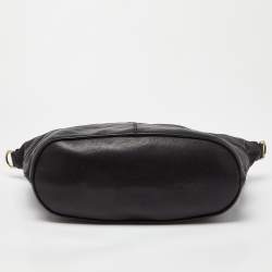 Pre Owned Givenchy Black Leather Medium Nightingale Satchel