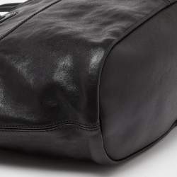 Pre Owned Givenchy Black Leather Medium Nightingale Satchel