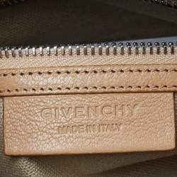 Pre Owned Givenchy Beige Leather Mini Antigona Satchel