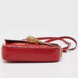 Givenchy Red Quilted Leather Mini Pocket Crossbody Bag