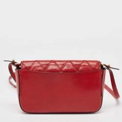 Givenchy Red Quilted Leather Mini Pocket Crossbody Bag