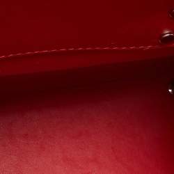 Givenchy Red Python Mini Horizon Tote