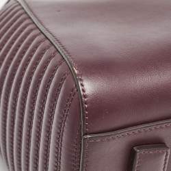 Givenchy Burgundy Leather Small Antigona Satchel