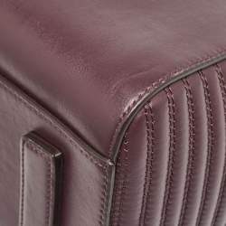 Givenchy Burgundy Leather Small Antigona Satchel