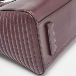 Givenchy Burgundy Leather Small Antigona Satchel