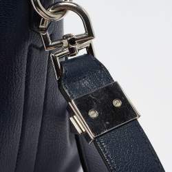 Givenchy Navy Blue Leather Medium Antigona Satchel