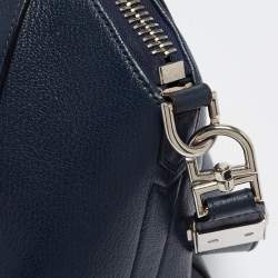 Givenchy Navy Blue Leather Medium Antigona Satchel