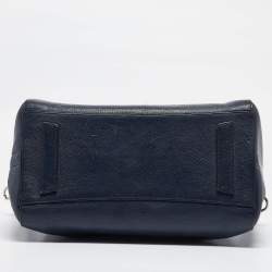 Givenchy Navy Blue Leather Medium Antigona Satchel