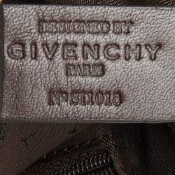 Givenchy Beige Monogram Canvas and Leather Hobo