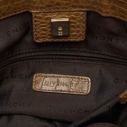 Givenchy Beige Monogram Canvas and Leather Hobo