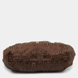Givenchy Brown Monogram Canvas and Leather Hobo