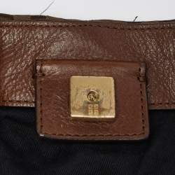 Givenchy Brown Monogram Canvas and Leather Hobo