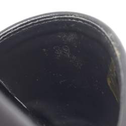 Givenchy Black Rubber Logo Flat Slide Sandals Size 39