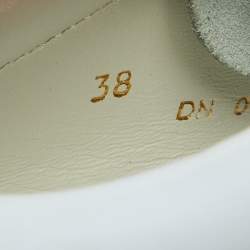 Givenchy Baby Blue/White Leather Urban Street Low Top Sneakers Size 38