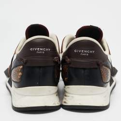 مملوكة مسبقًا Givenchy Multicolor Neoprene and Leather Elastic Strap Active Sneakers Size 39