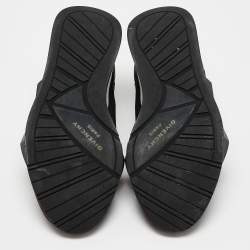 مملوكة مسبقًا Givenchy Multicolor Neoprene and Leather Elastic Strap Active Sneakers Size 39