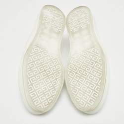 Givenchy White/Pink Leather Low Top Sneakers Size 40