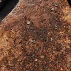 Pre Owned Givenchy Black Leather Shark Lock Wedge Knee High Boots Size 38