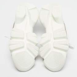 Pre Owned Givenchy Multicolor Polyurethane Jaw Low Top Sneakers Size 39