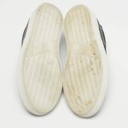 Pre Owned Givenchy Black Leather Urban Street Low Top Sneakers Size 39