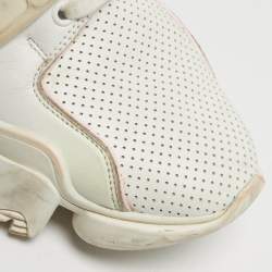 مملوكة مسبقًا Givenchy Jaw Size 38 Tricolor Leather and Suede Low Top Sneakers