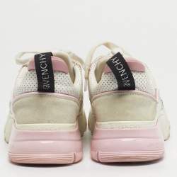مملوكة مسبقًا Givenchy Jaw Size 38 Tricolor Leather and Suede Low Top Sneakers