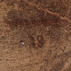 Pre Owned Givenchy Shark Lock Size 39 Black Leather Knee Length Boots