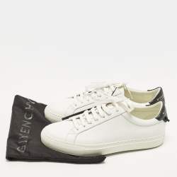 مملوكة مسبقًا Givenchy Urban Street Size 38.5 White Rubber Lace Up Sneakers