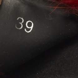 مملوكة مسبقًا صندل فلايد سلايد جيفنشي فرو منك أسود مقاس 38